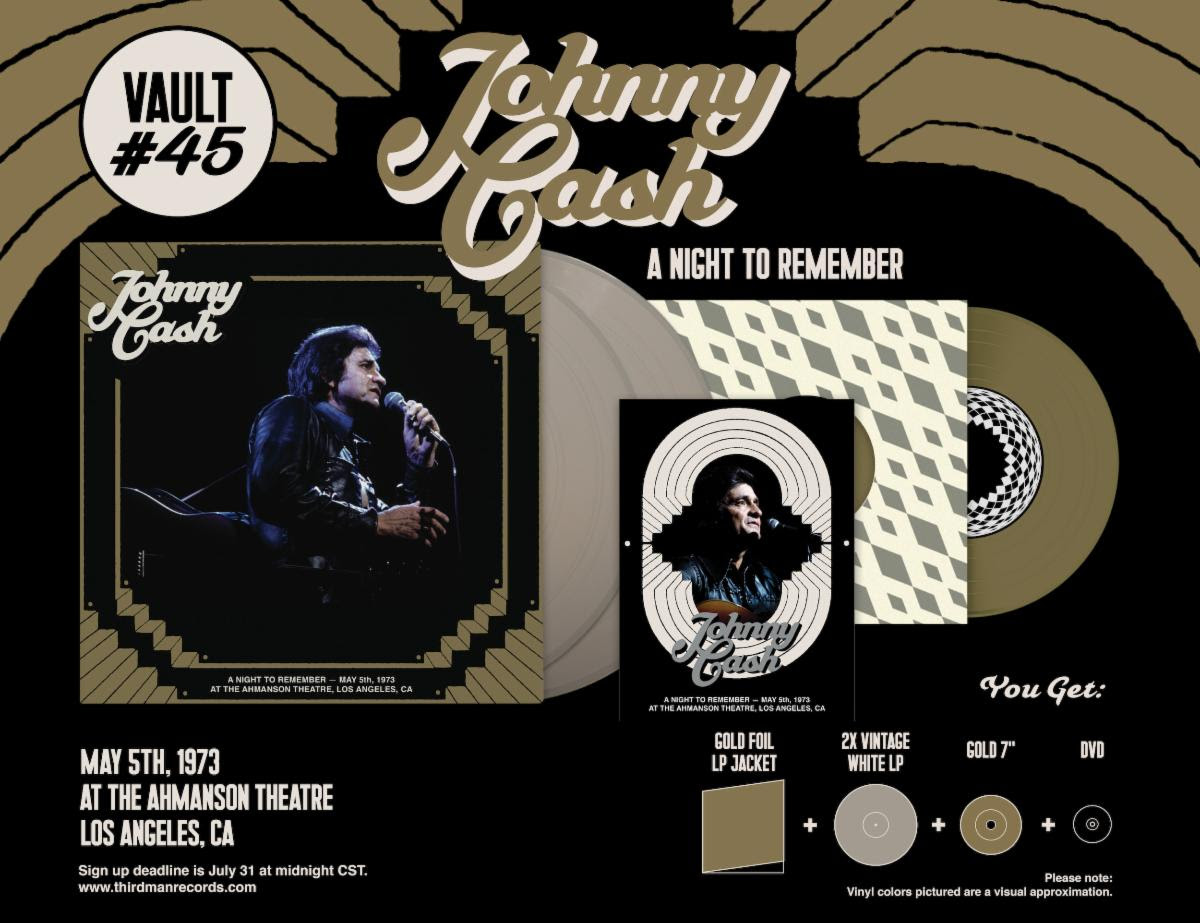 Third Man Records Unearths 1973 Johnny Cash Live Album